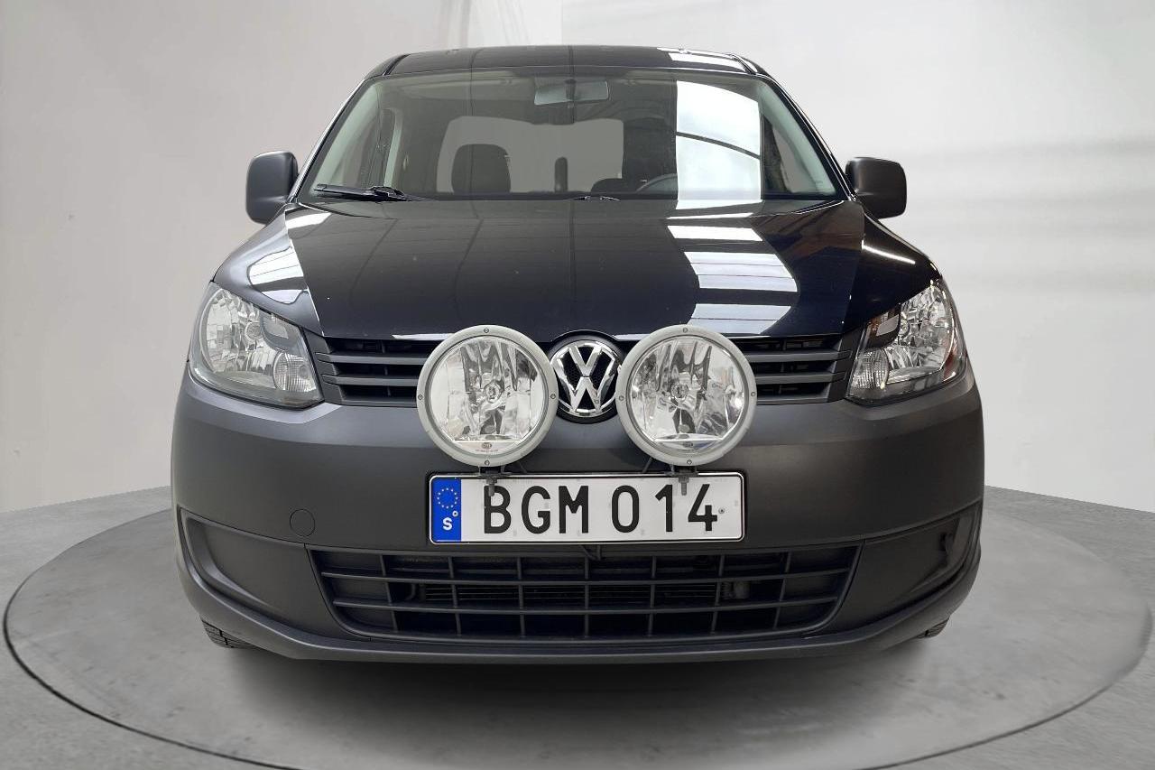 VW Caddy 2.0 TDI Maxi Skåp 4-motion (110hk) - 6 414 mil - Manuell - svart - 2014