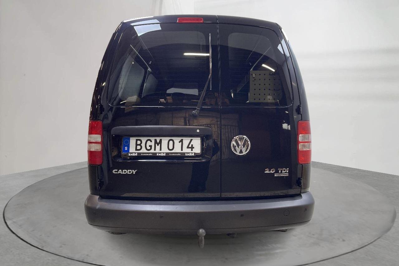 VW Caddy 2.0 TDI Maxi Skåp 4-motion (110hk) - 6 414 mil - Manuell - svart - 2014