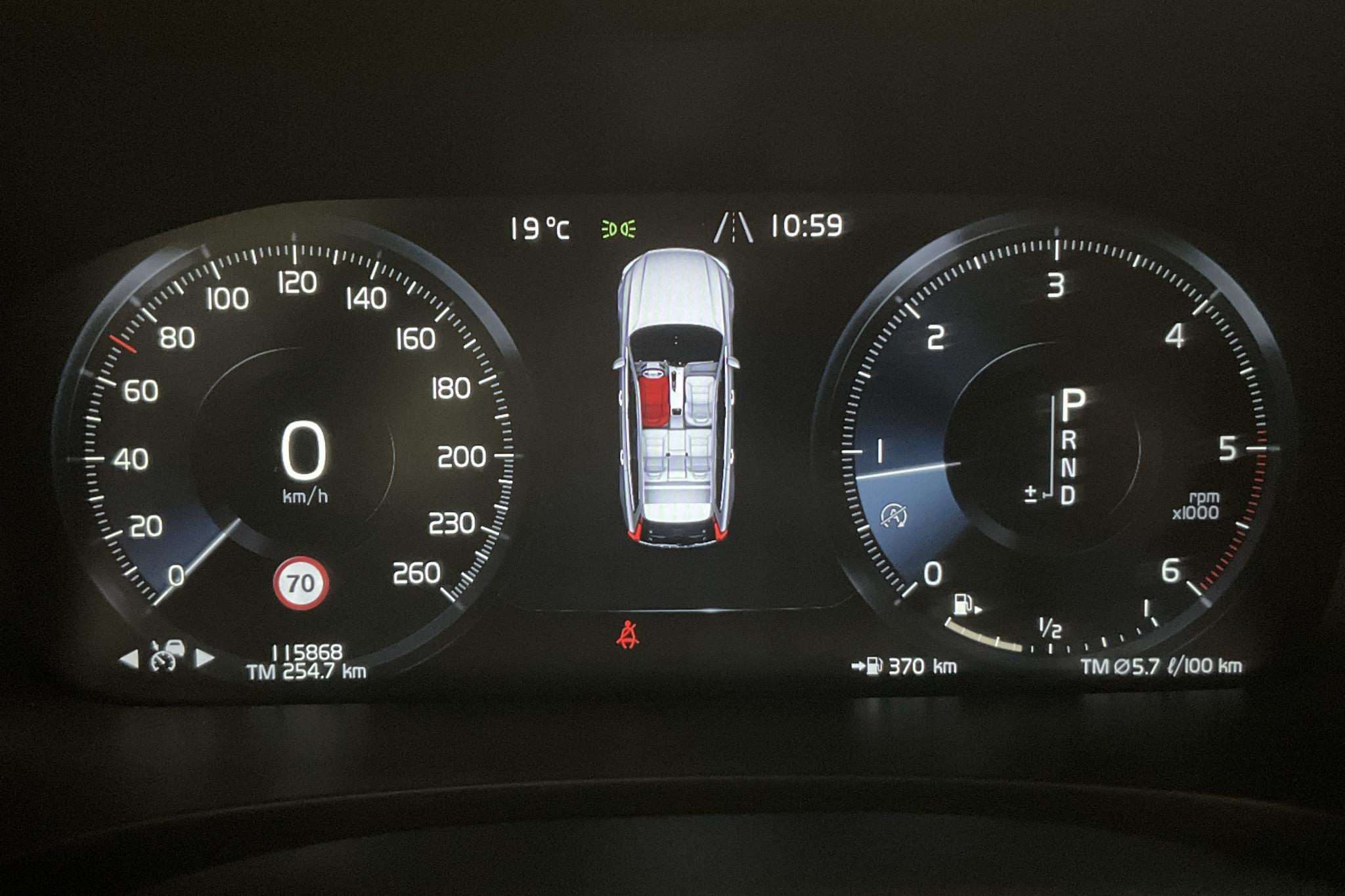 Volvo V90 D4 AWD (190hk) - 115 860 km - Automaatne - hall - 2019