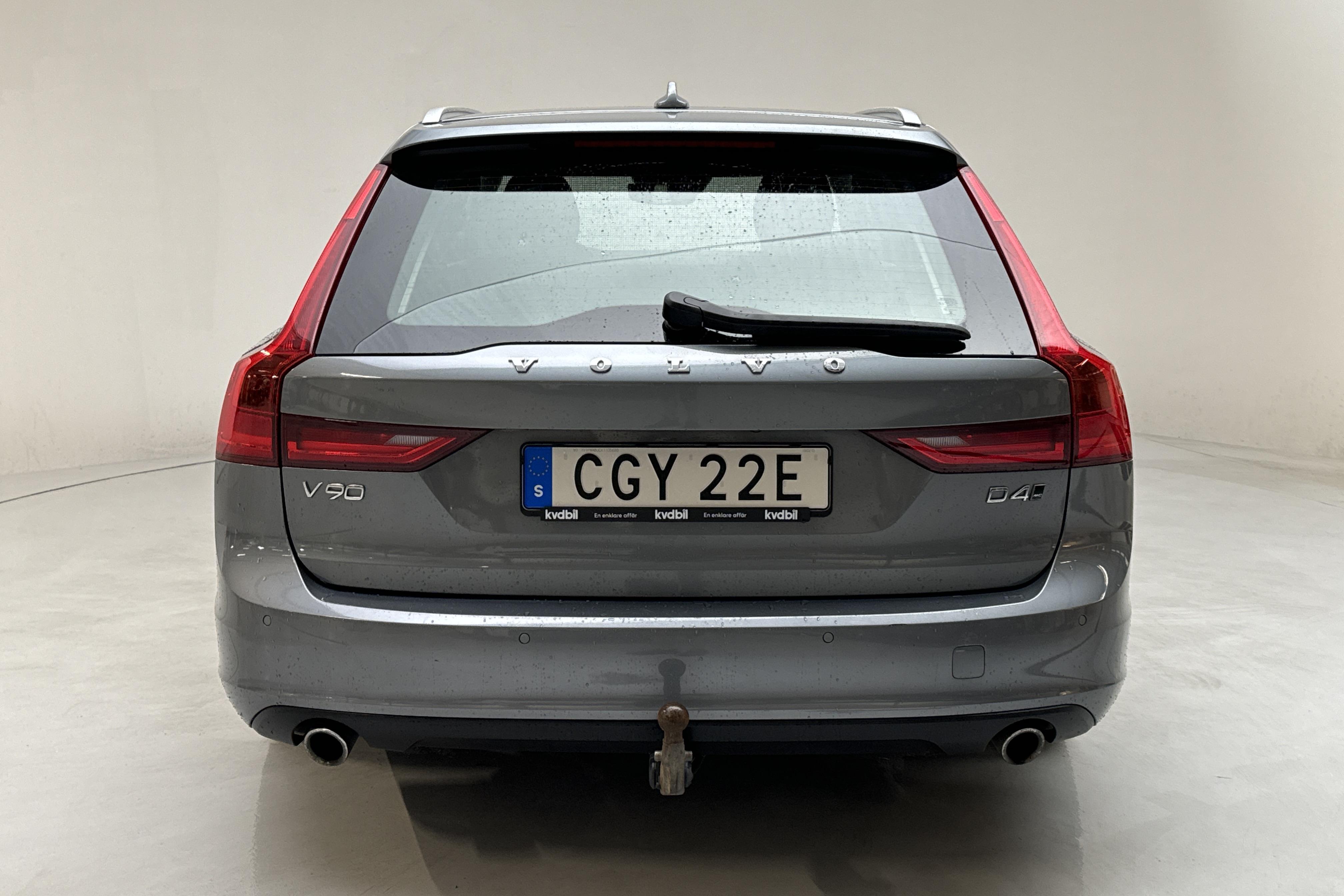 Volvo V90 D4 AWD (190hk) - 115 860 km - Automatyczna - szary - 2019