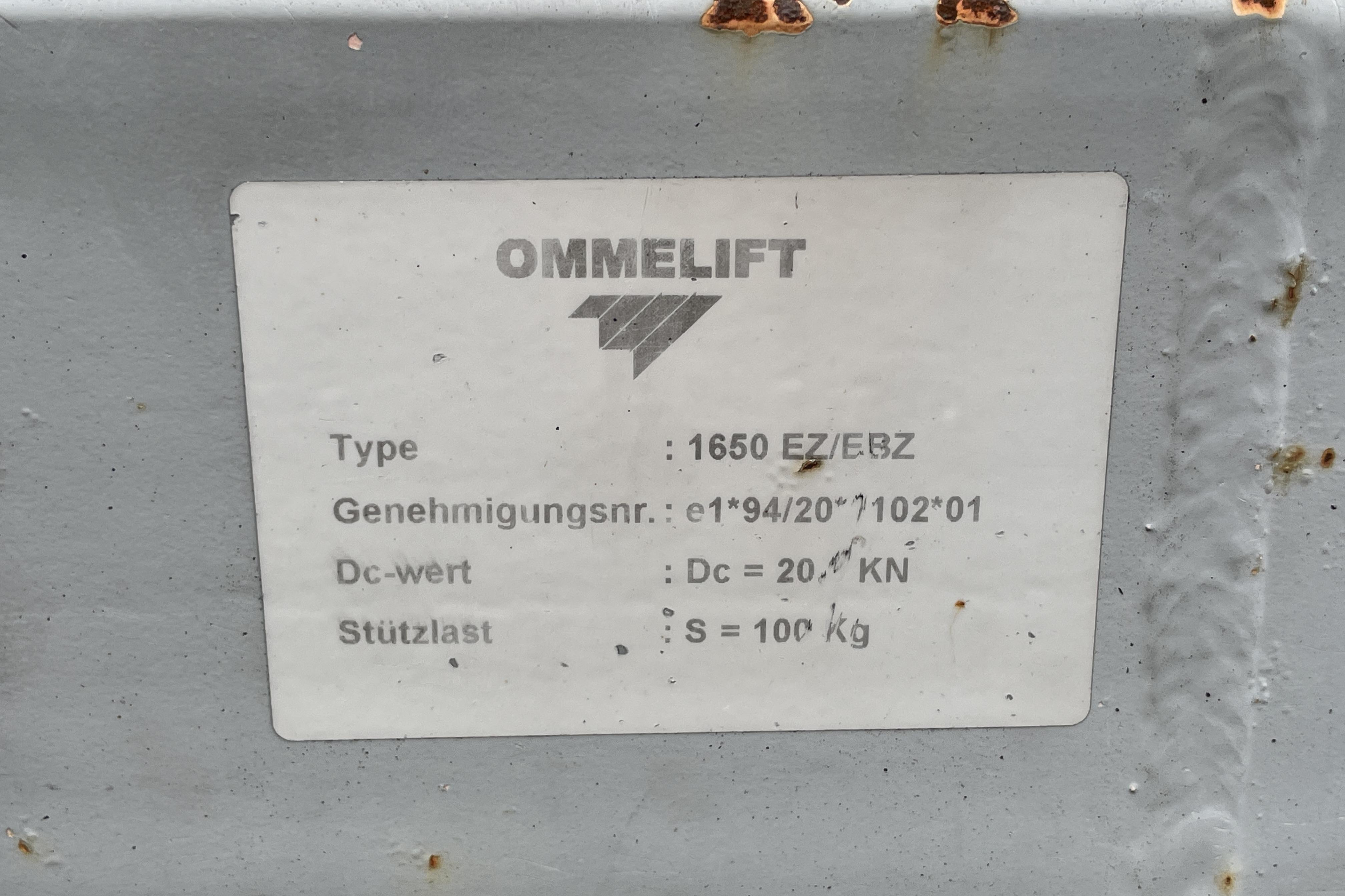 OMME LIFT 1650 E -  - gul - 2014