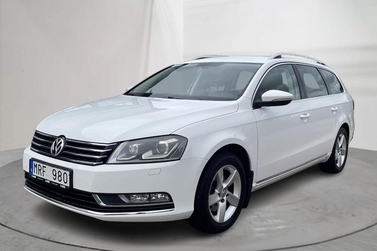 VW Passat 1.4 TSI EcoFuel Variant (150hk) - 205 040 km - Automatic - white - 2011