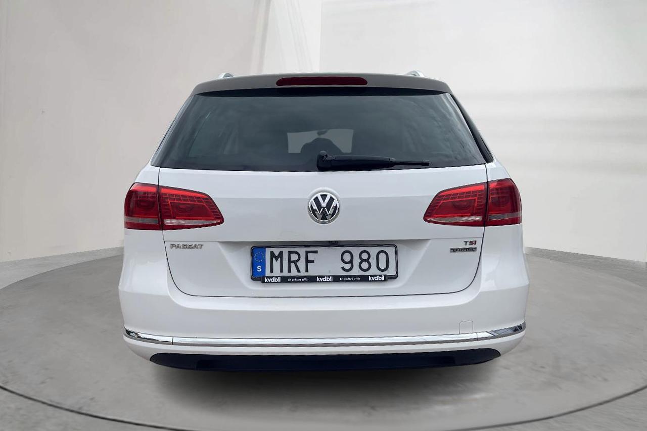 VW Passat 1.4 TSI EcoFuel Variant (150hk) - 205 040 km - Automaatne - valge - 2011