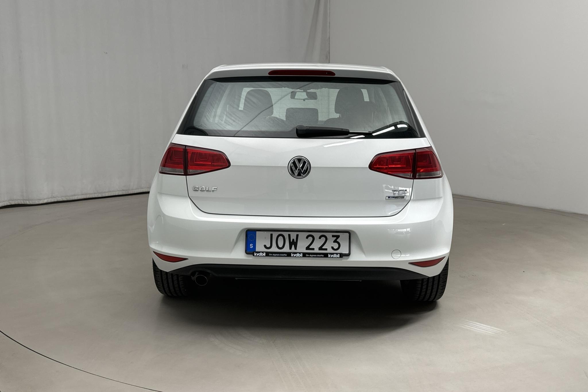 VW Golf VII 1.2 TSI 5dr (105hk) - 87 490 km - Automaatne - valge - 2015