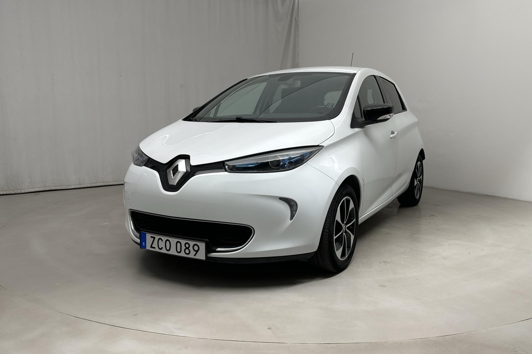 Renault Zoe 41 kWh R90 (92hk) - 26 930 km - Automaatne - valge - 2018