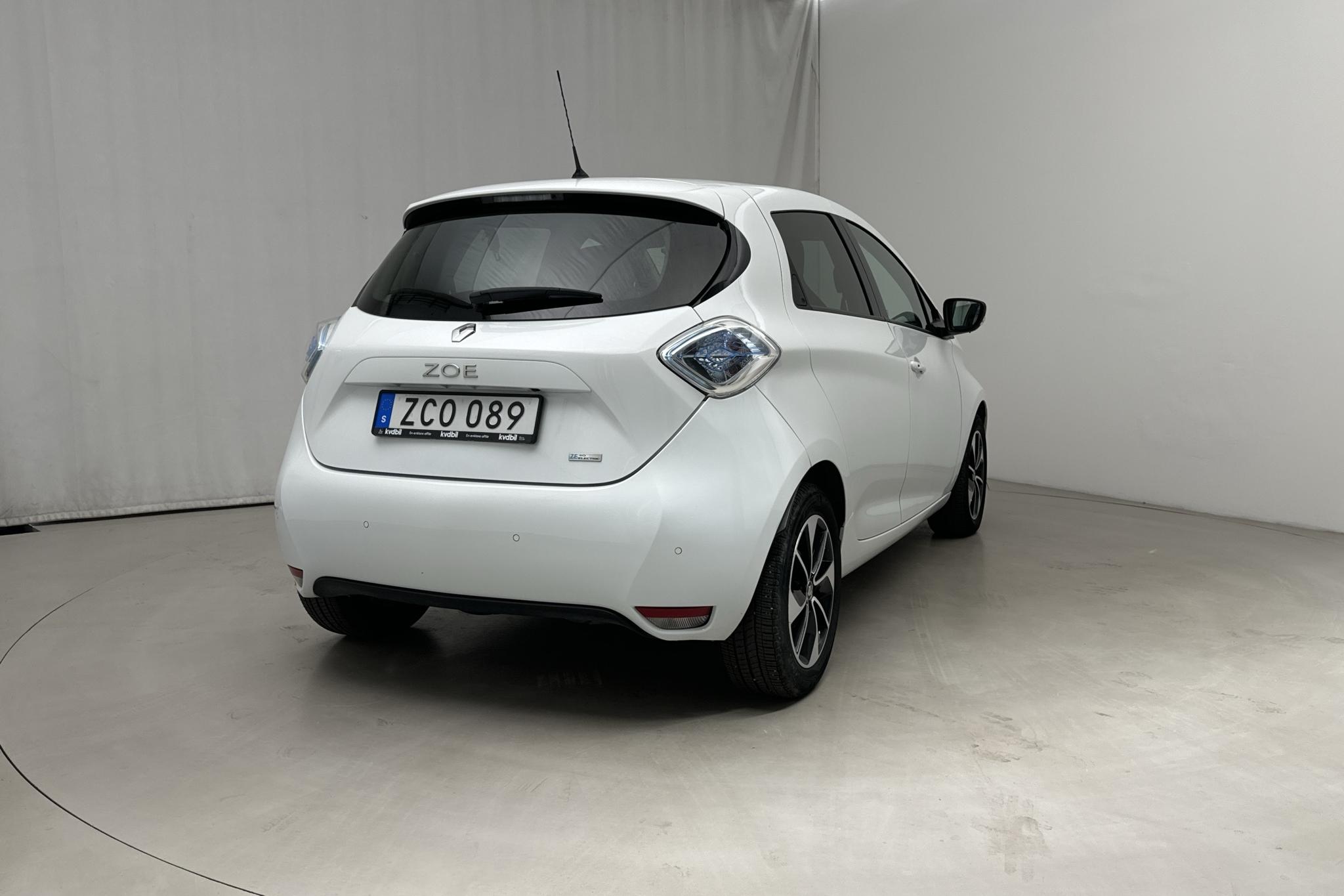 Renault Zoe 41 kWh R90 (92hk) - 26 930 km - Automatic - white - 2018