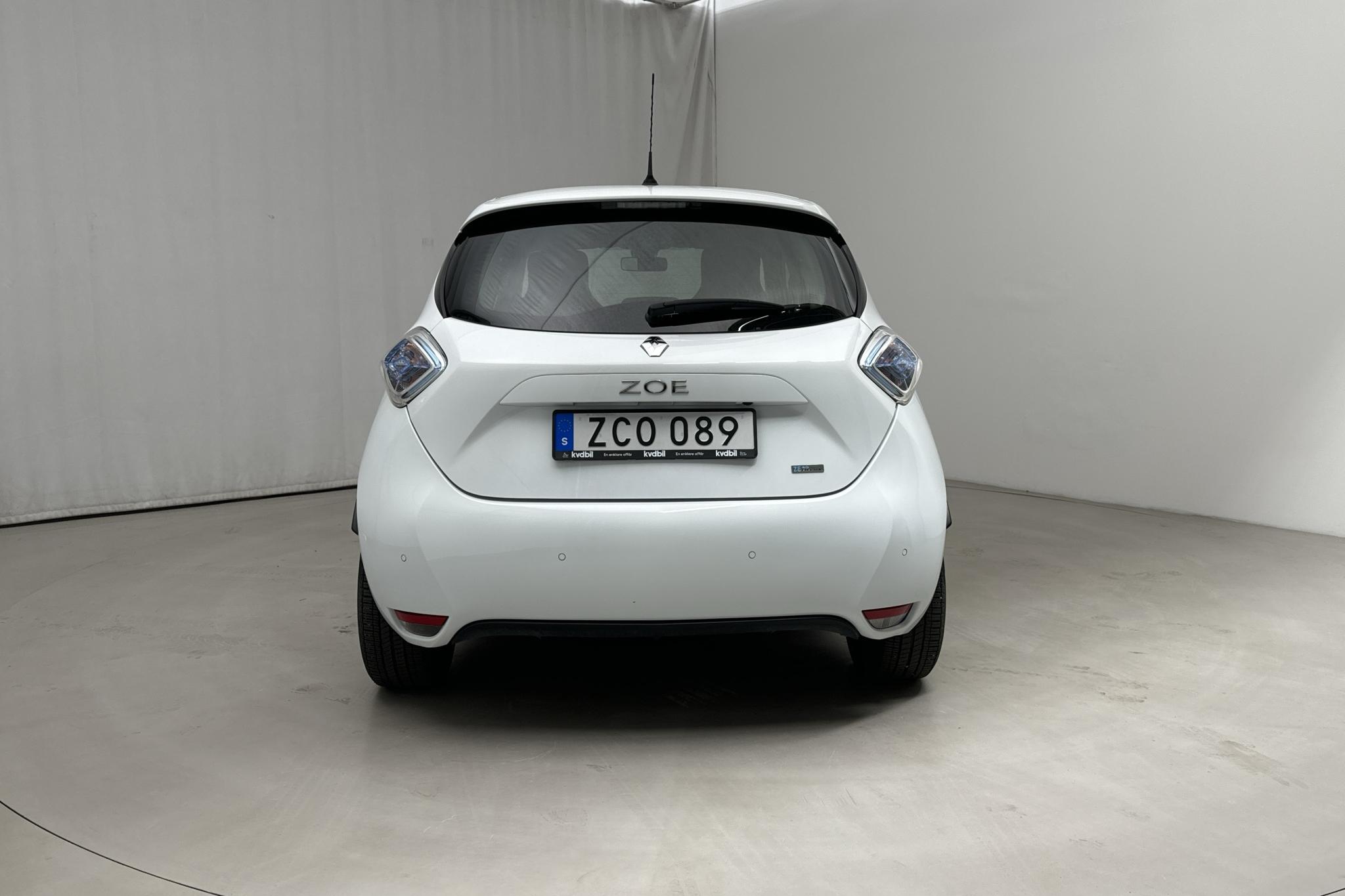 Renault Zoe 41 kWh R90 (92hk) - 2 693 mil - Automat - vit - 2018