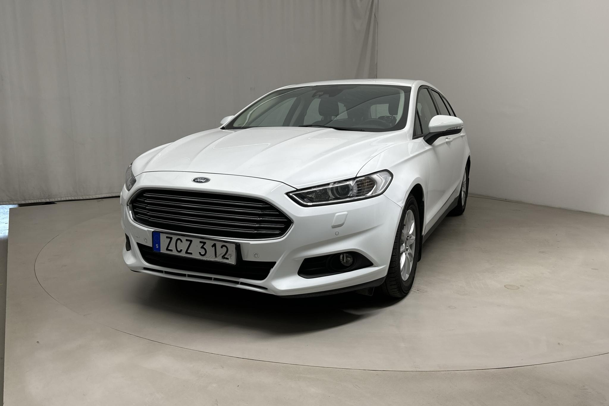 Ford Mondeo 1.5T EcoBoost Kombi (160hk) - 39 940 km - Automatyczna - biały - 2018