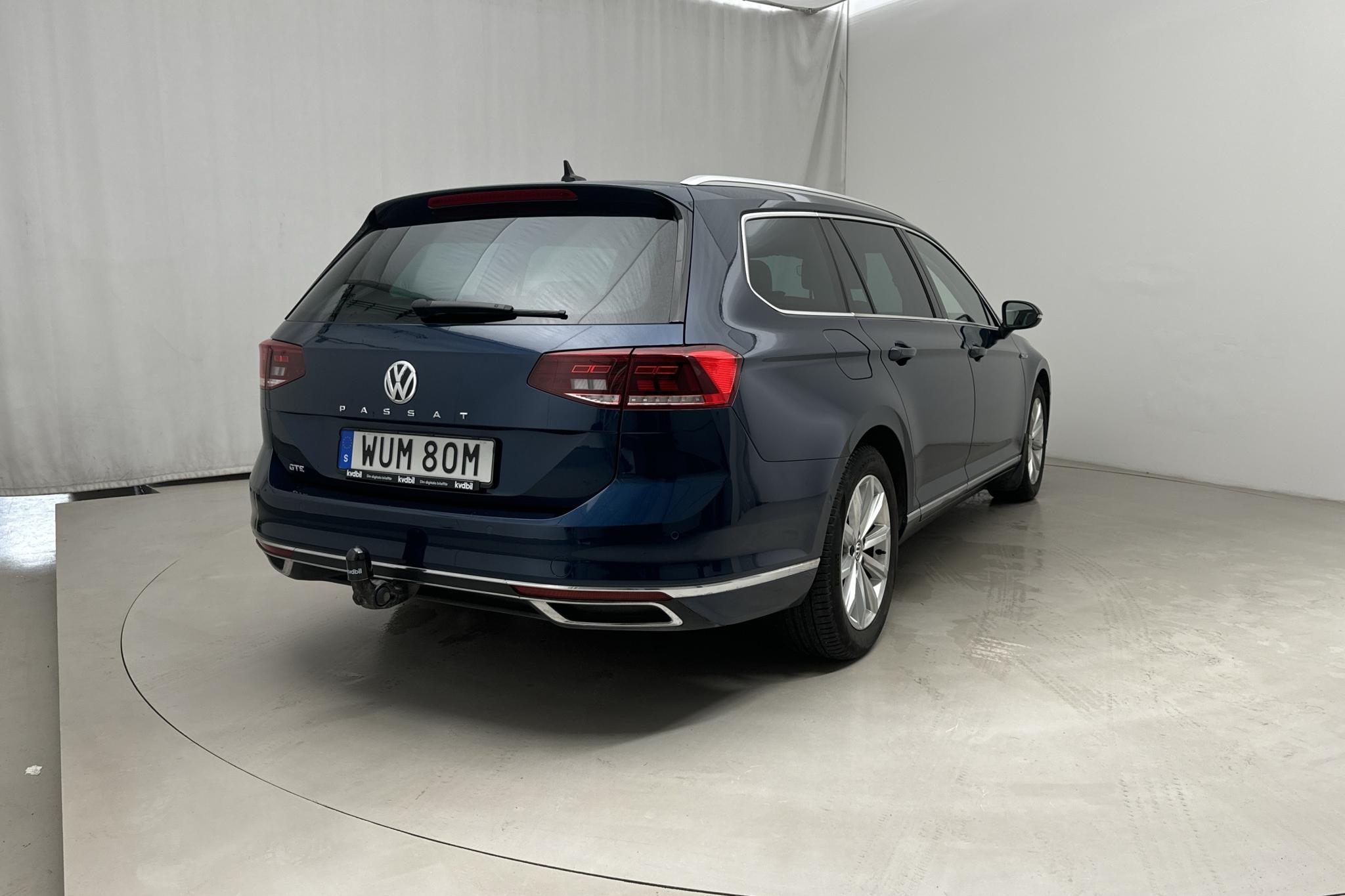 VW Passat 1.4 GTE Sportscombi (218hk) - 81 990 km - Automatic - blue - 2020