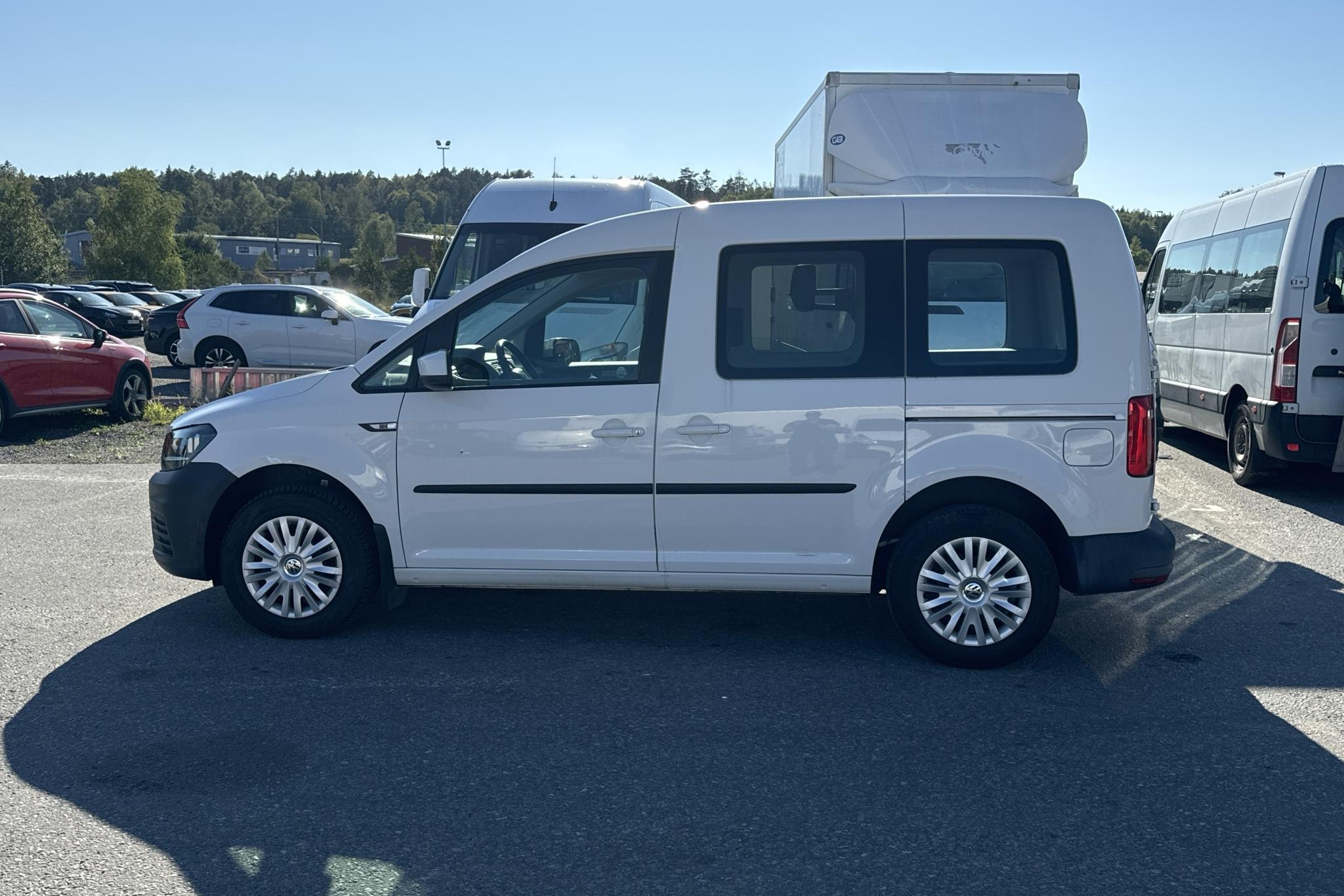 VW Caddy Life 1.4 TGI (110hk) - 47 690 km - Automatic - white - 2019