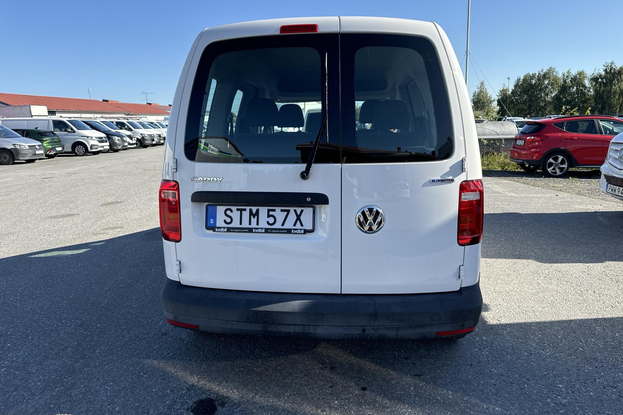 VW Caddy Life 1.4 TGI (110hk) - 47 690 km - Automatic - white - 2019