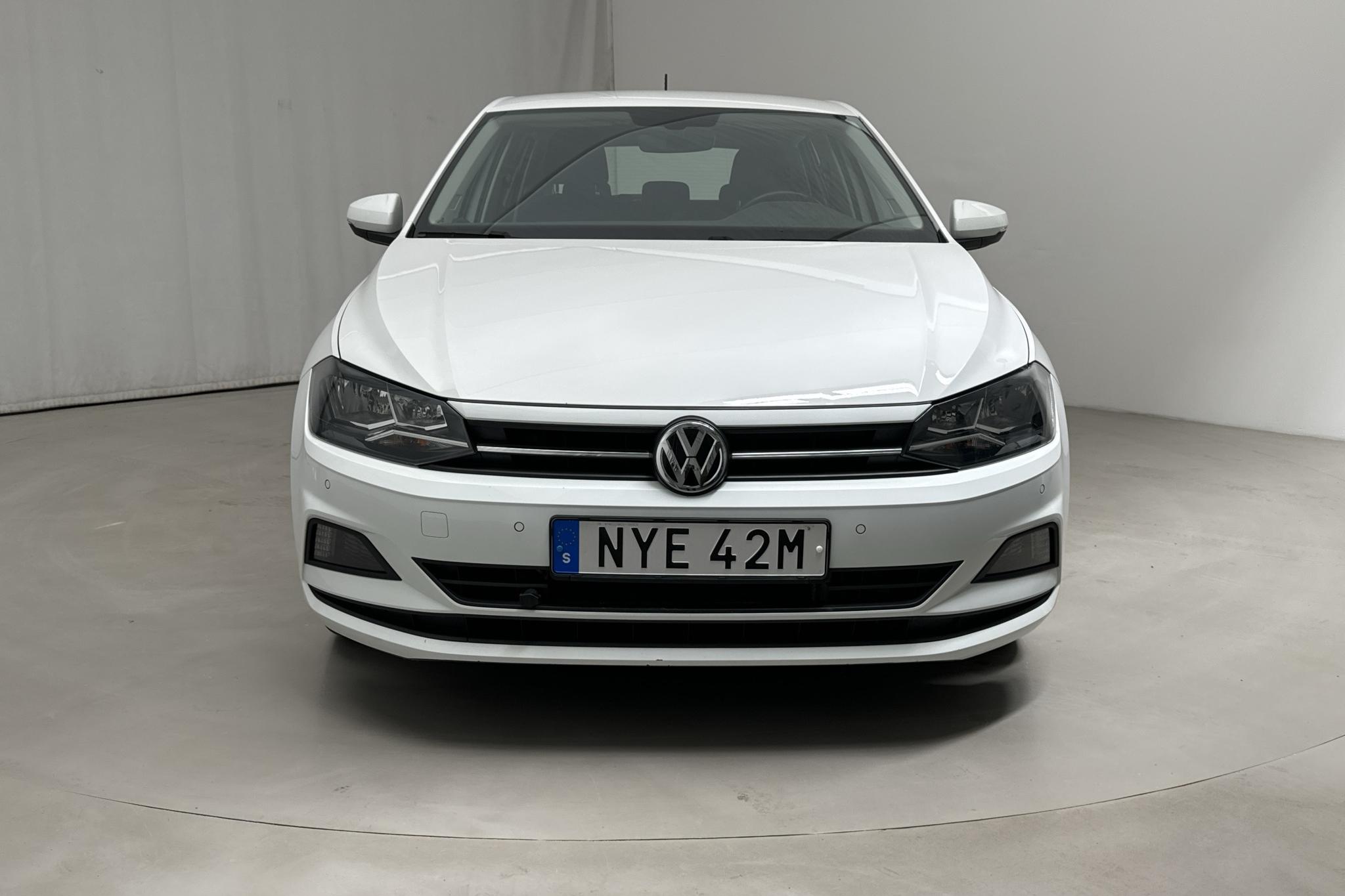 VW Polo 1.0 TGI 5dr (90hk) - 39 860 km - Manualna - biały - 2019