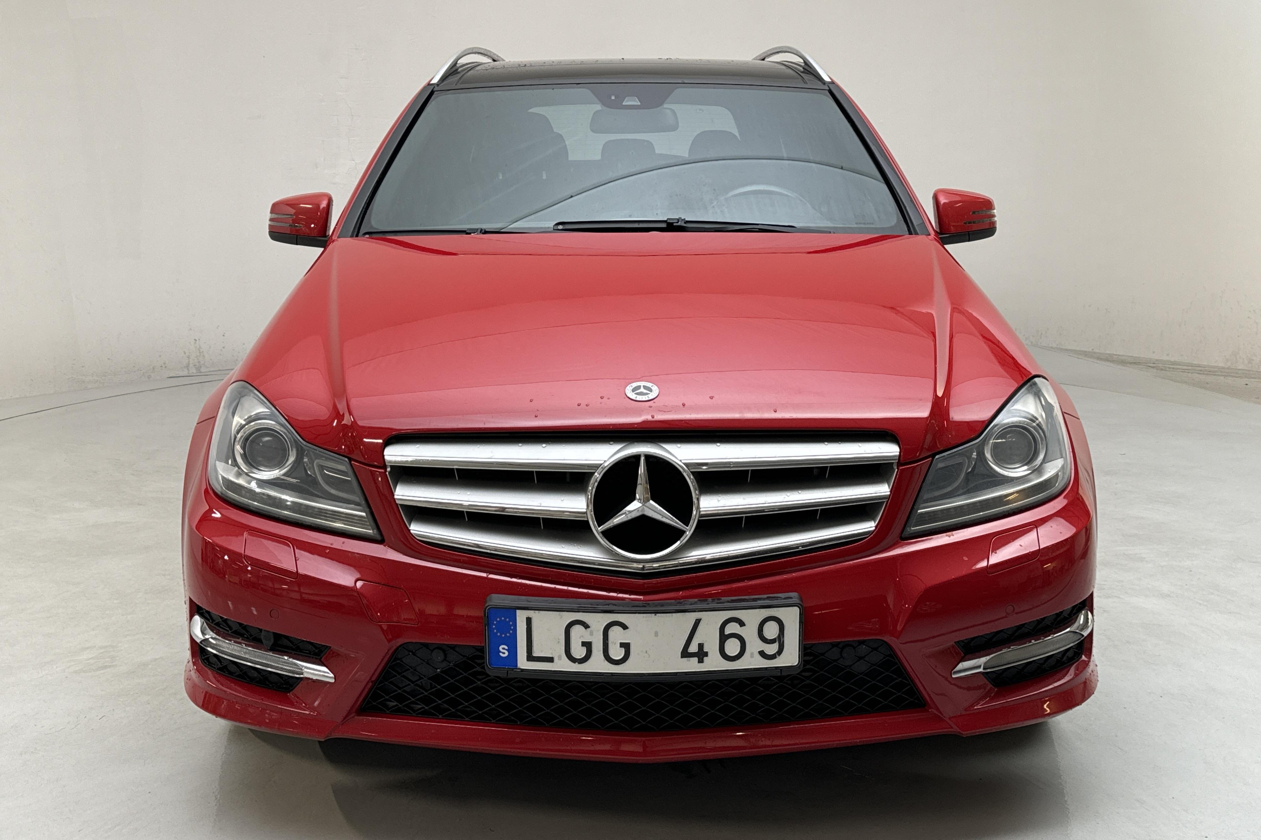 Mercedes C 220 CDI BlueEfficiency Kombi S204 (170hk) - 214 210 km - Automatyczna - Light Red - 2011