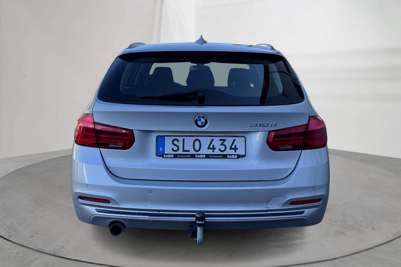 BMW 318d Touring, F31 (150hk) - 157 870 km - Automaatne - hõbe - 2017