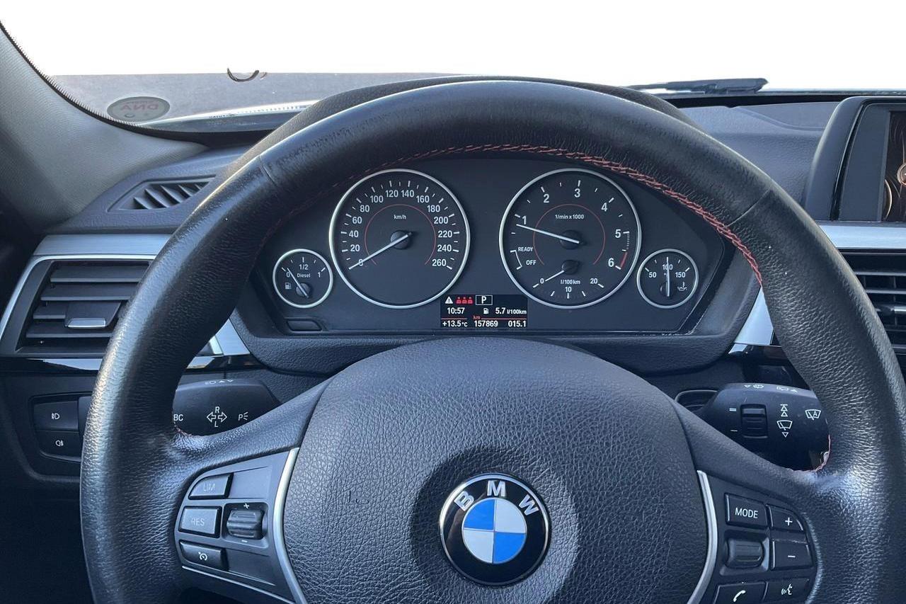 BMW 318d Touring, F31 (150hk) - 157 870 km - Automaatne - hõbe - 2017