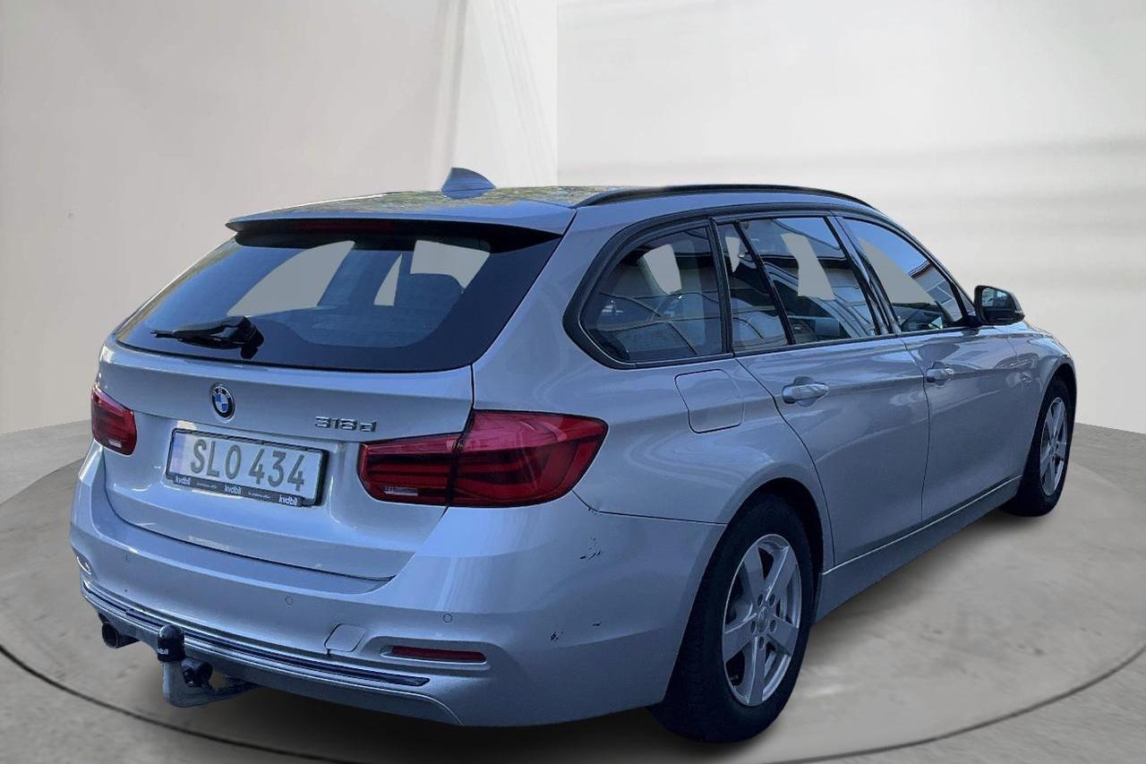 BMW 318d Touring, F31 (150hk) - 157 870 km - Automaatne - hõbe - 2017