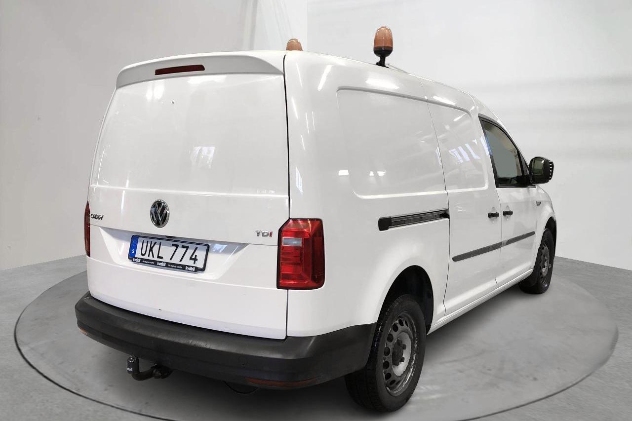 VW Caddy 2.0 TDI Maxi Skåp 4MOTION (122hk) - 153 260 km - Käsitsi - valge - 2017