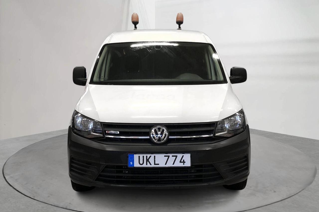 VW Caddy 2.0 TDI Maxi Skåp 4MOTION (122hk) - 15 326 mil - Manuell - vit - 2017