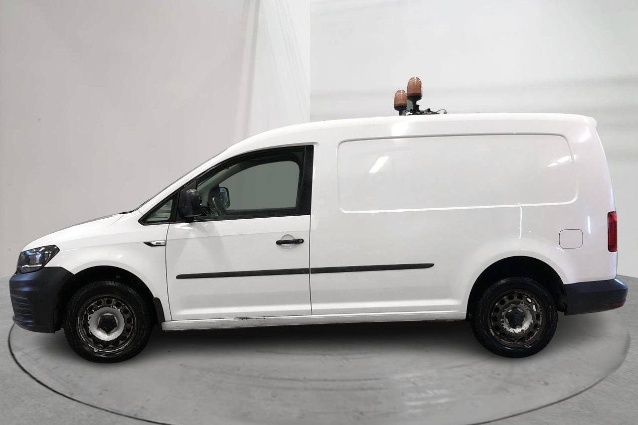 VW Caddy 2.0 TDI Maxi Skåp 4MOTION (122hk) - 153 260 km - Manuaalinen - valkoinen - 2017