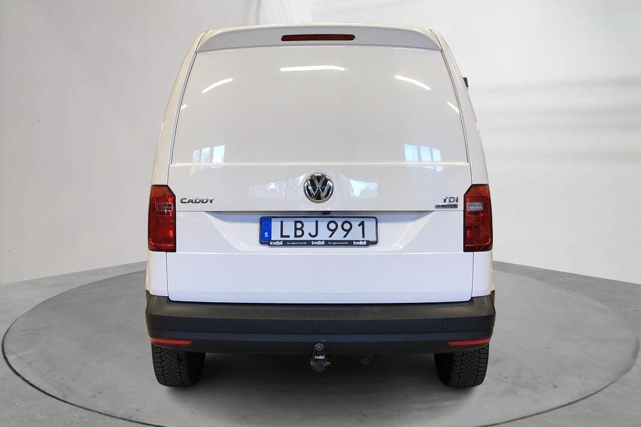 VW Caddy 2.0 TDI Skåp 4MOTION (122hk) - 138 970 km - Käsitsi - valge - 2017