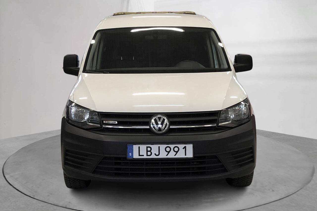 VW Caddy 2.0 TDI Skåp 4MOTION (122hk) - 13 897 mil - Manuell - vit - 2017