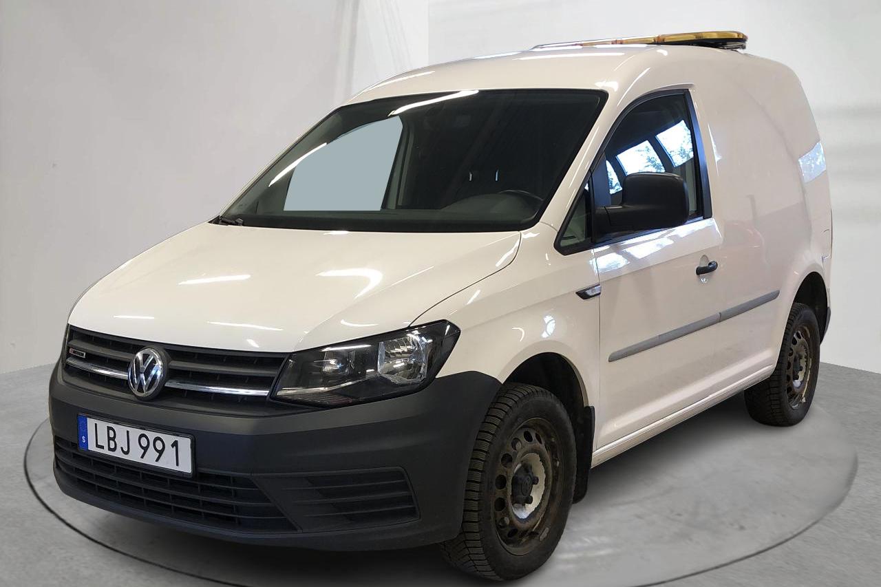 VW Caddy 2.0 TDI Skåp 4MOTION (122hk) - 138 970 km - Manualna - biały - 2017