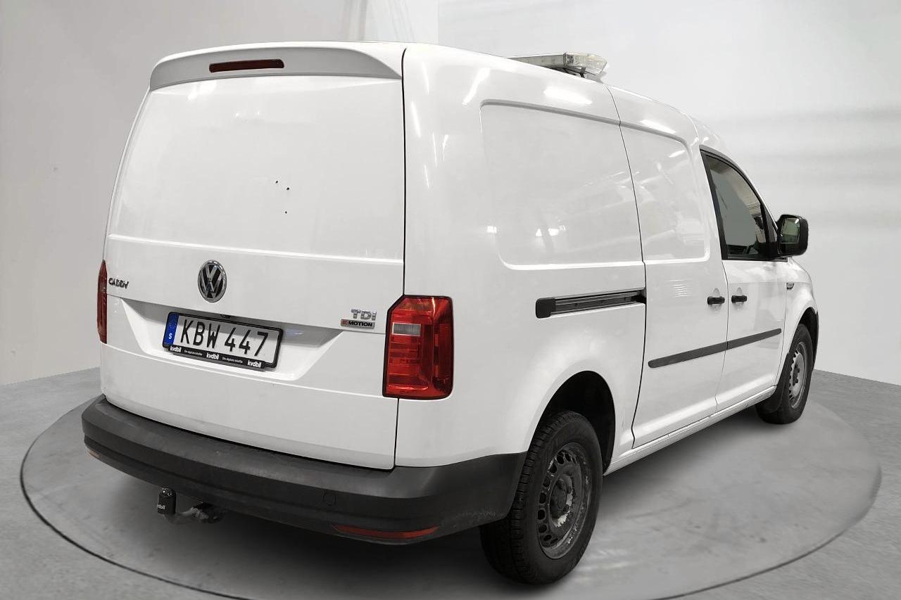 VW Caddy 2.0 TDI Maxi Skåp 4MOTION (110hk) - 189 080 km - Käsitsi - valge - 2016