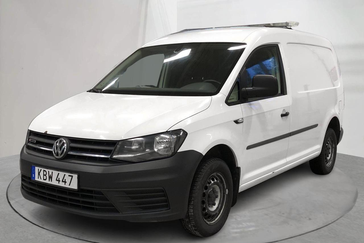 VW Caddy 2.0 TDI Maxi Skåp 4MOTION (110hk) - 18 908 mil - Manuell - vit - 2016