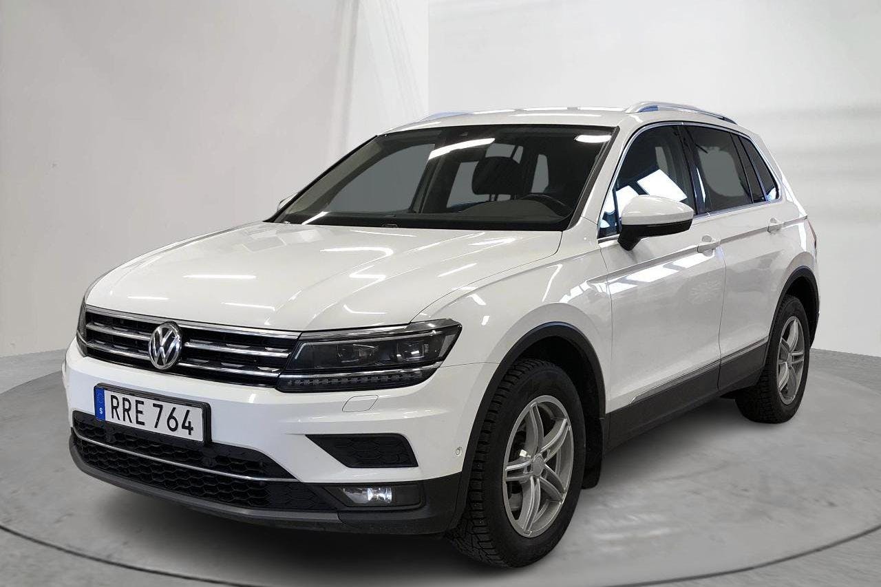 VW Tiguan 2.0 TDI 4MOTION (190hk) - 219 060 km - Automatic - white - 2019