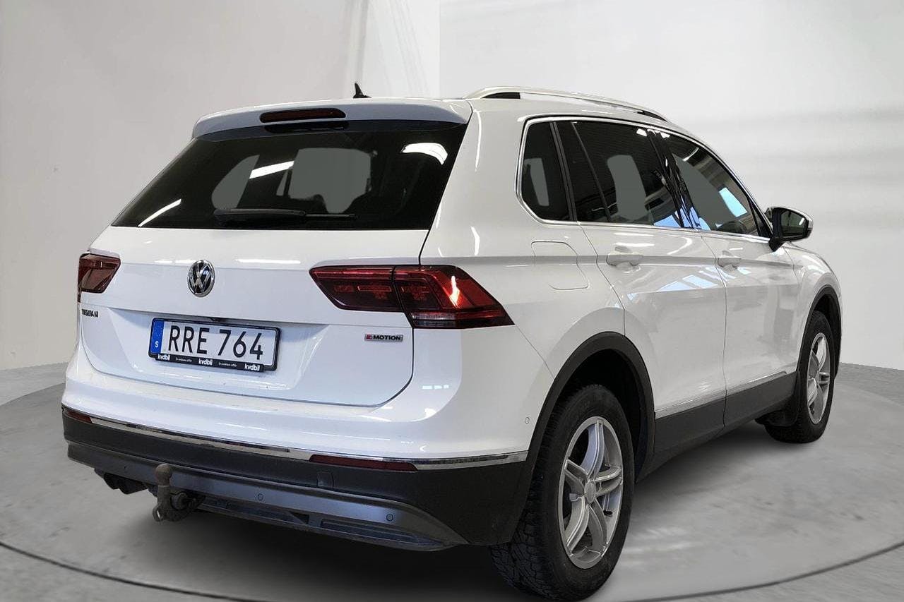 VW Tiguan 2.0 TDI 4MOTION (190hk) - 219 060 km - Automatic - white - 2019