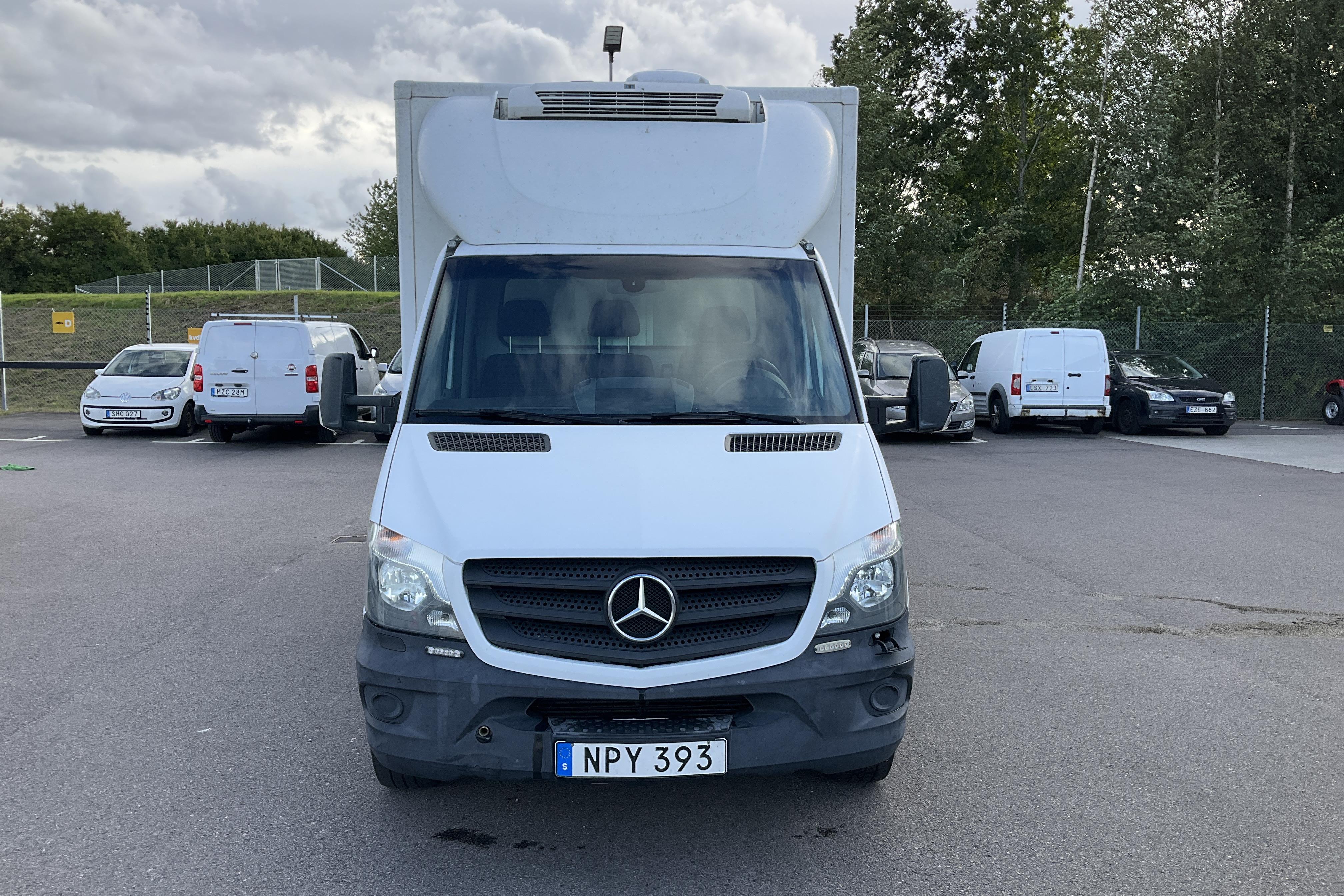 Mercedes Sprinter 316 CDI Pickup/Chassi (163hk) - 218 900 km - Automatic - white - 2017