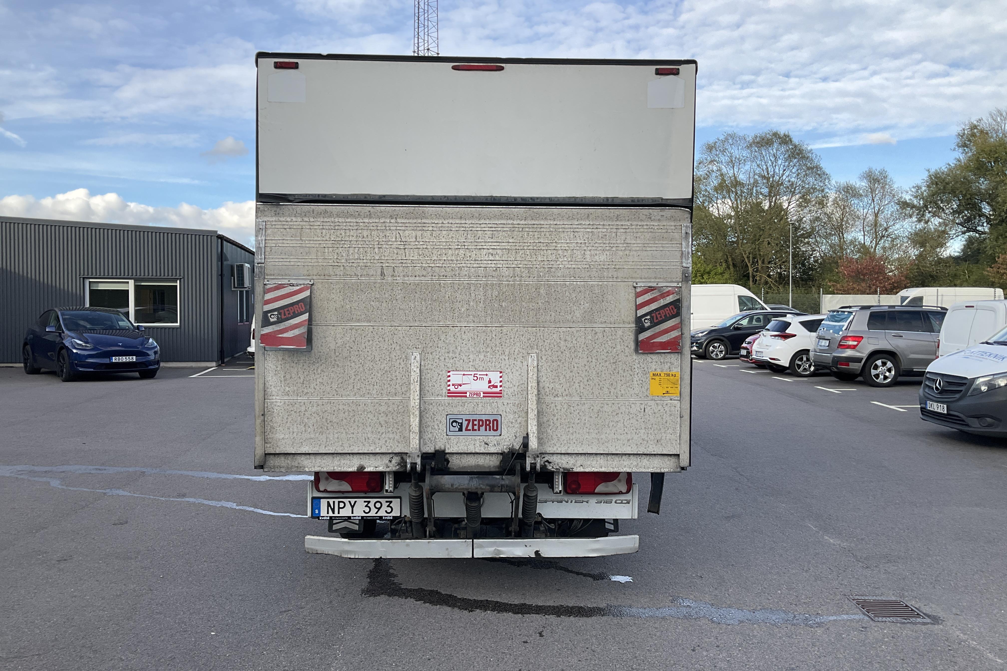 Mercedes Sprinter 316 CDI Pickup/Chassi (163hk) - 218 900 km - Automaattinen - valkoinen - 2017