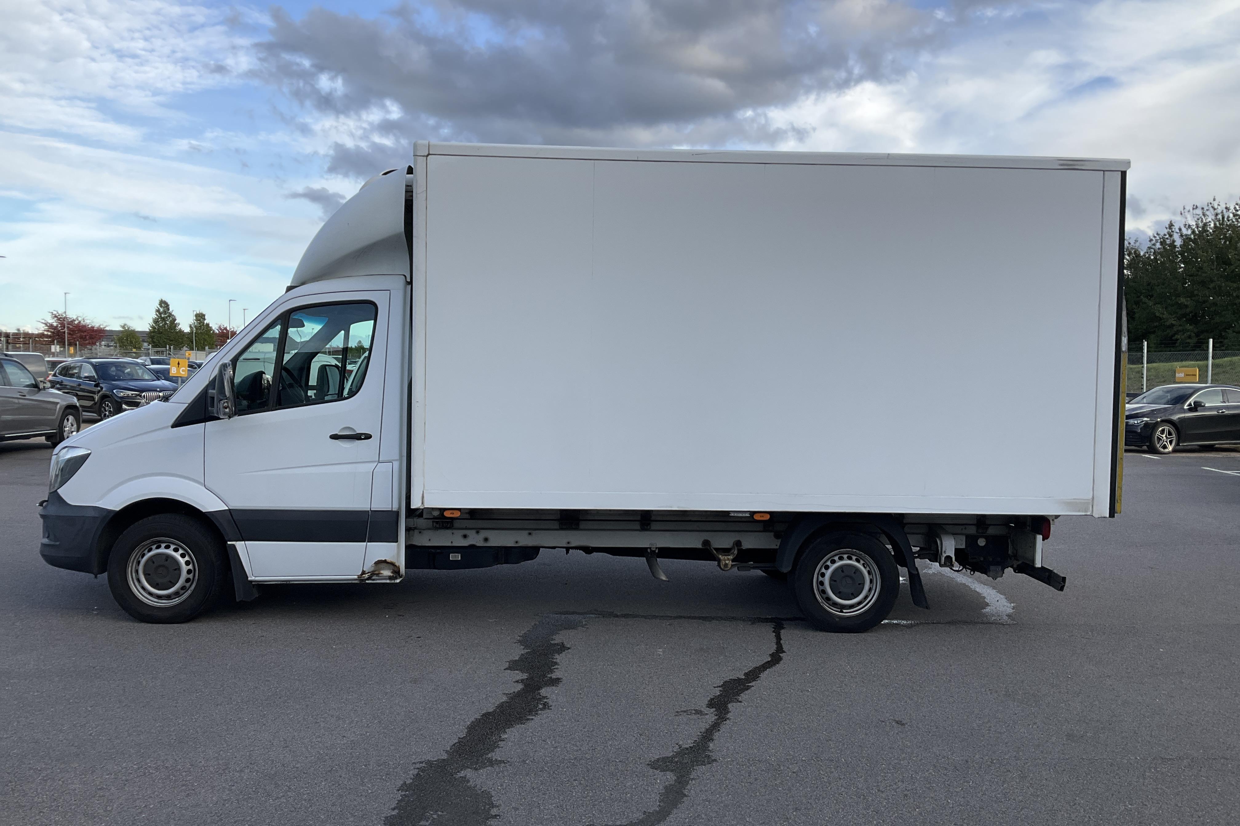 Mercedes Sprinter 316 CDI Pickup/Chassi (163hk) - 218 900 km - Automaatne - valge - 2017