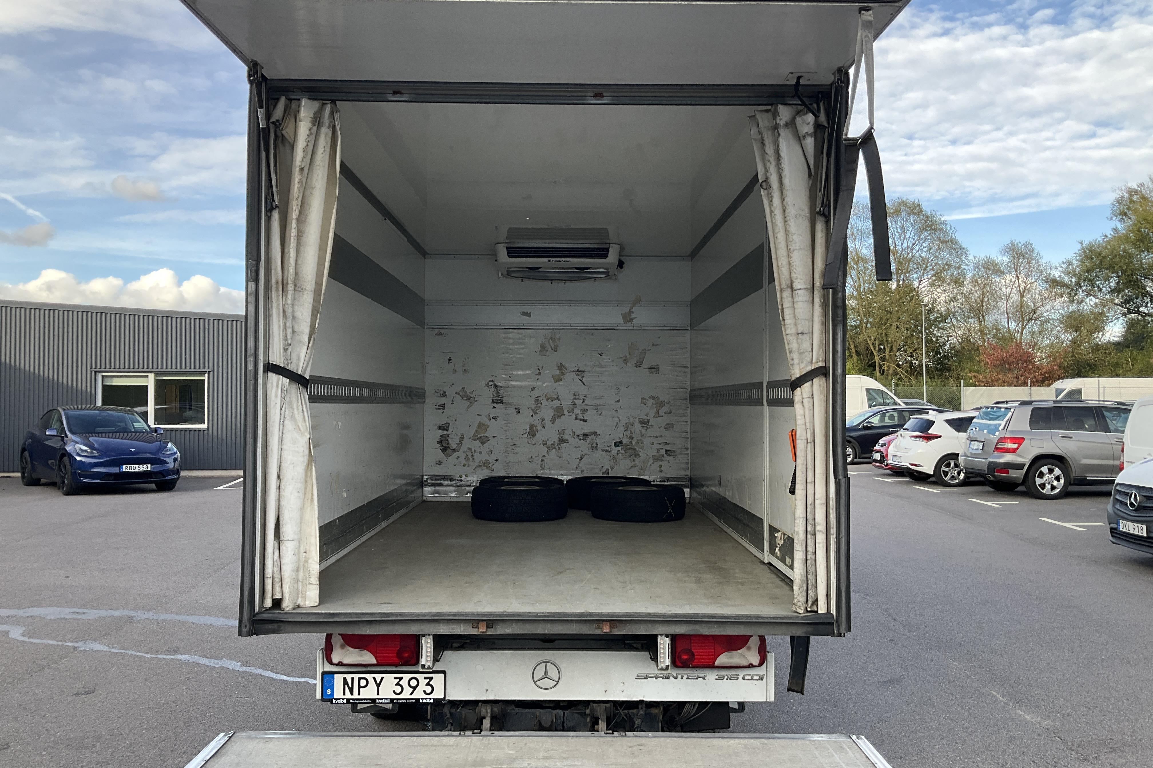 Mercedes Sprinter 316 CDI Pickup/Chassi (163hk) - 218 900 km - Automatyczna - biały - 2017