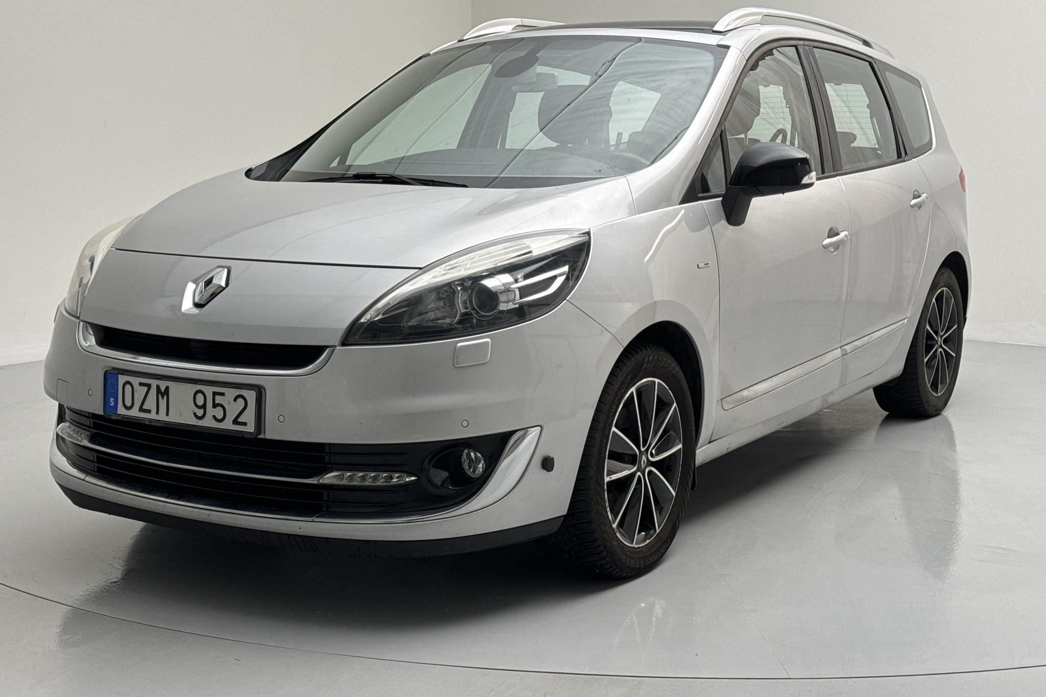 Renault Grand Scénic III 1.5 dCi FAP (110hk) - 125 570 km - Automatic - silver - 2013