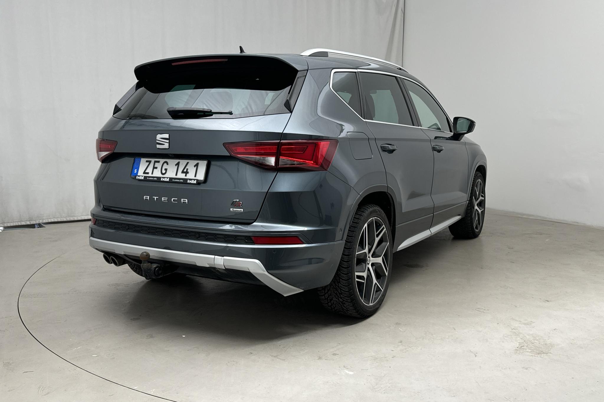 Seat Ateca 2.0 TSI 4Drive (190hk) - 133 420 km - Automatyczna - szary - 2019