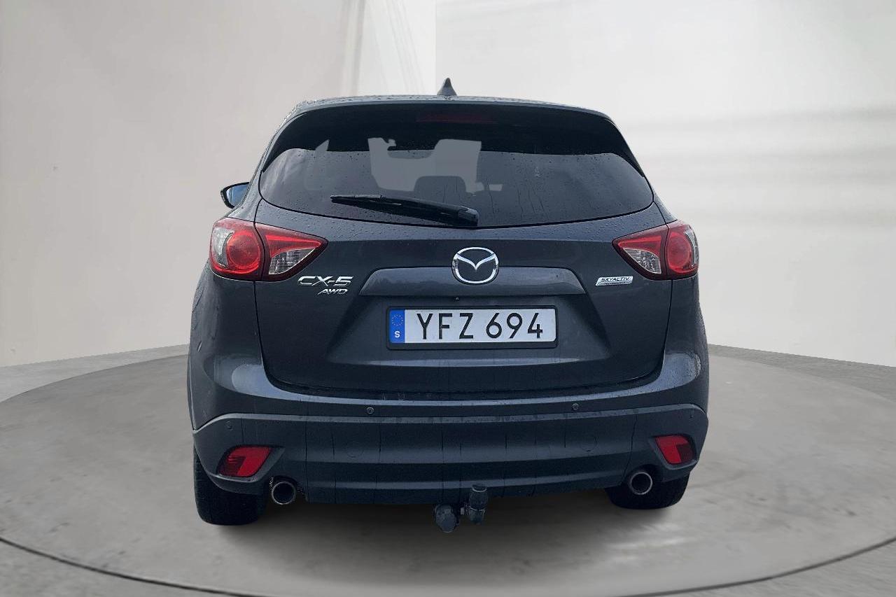 Mazda CX-5 2.2 DE AWD (175hk) - 195 690 km - Automaattinen - Dark Grey - 2014