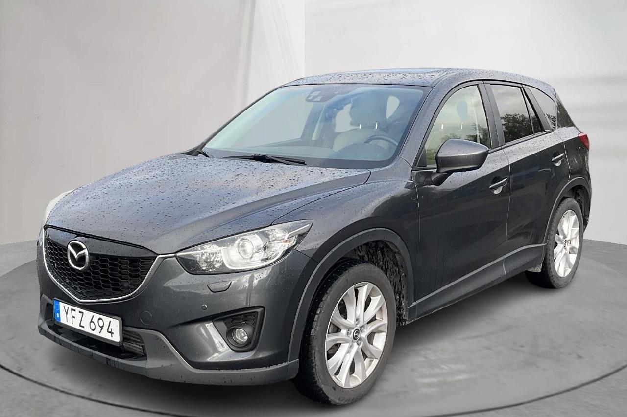 Mazda CX-5 2.2 DE AWD (175hk) - 195 690 km - Automaatne - Dark Grey - 2014