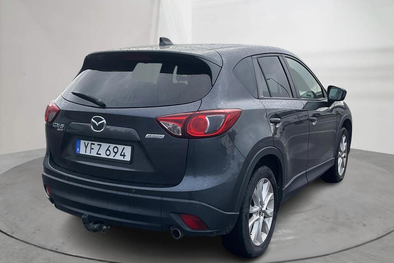 Mazda CX-5 2.2 DE AWD (175hk) - 195 690 km - Automaattinen - Dark Grey - 2014