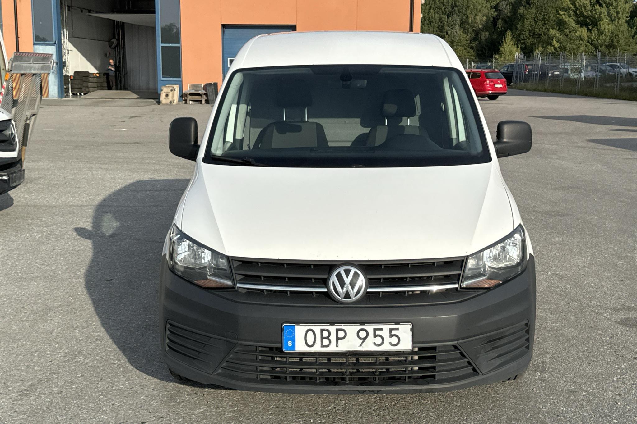 VW Caddy 2.0 TDI Skåp (75hk) - 14 449 mil - Manuell - vit - 2016