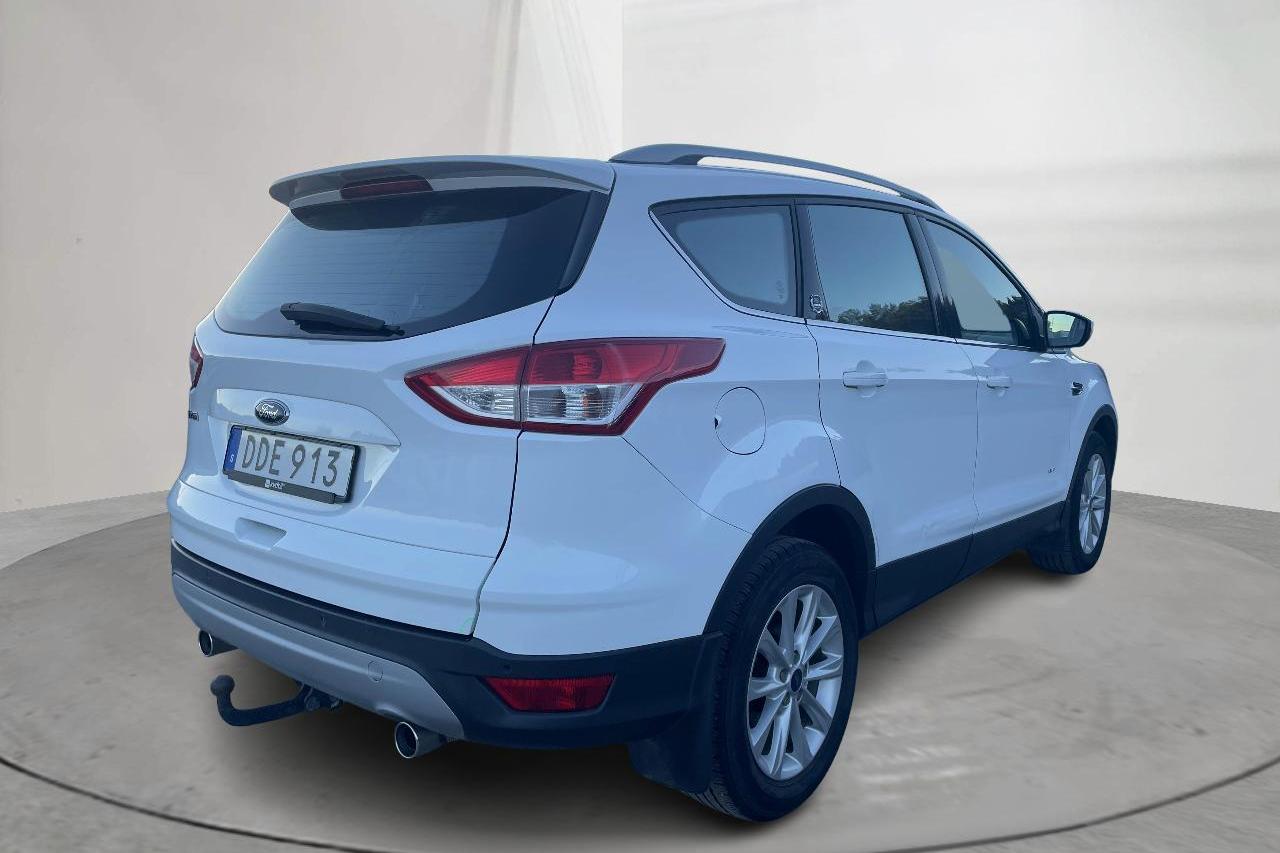 Ford Kuga 2.0 TDCi AWD (150hk) - 179 850 km - Manuaalinen - valkoinen - 2015