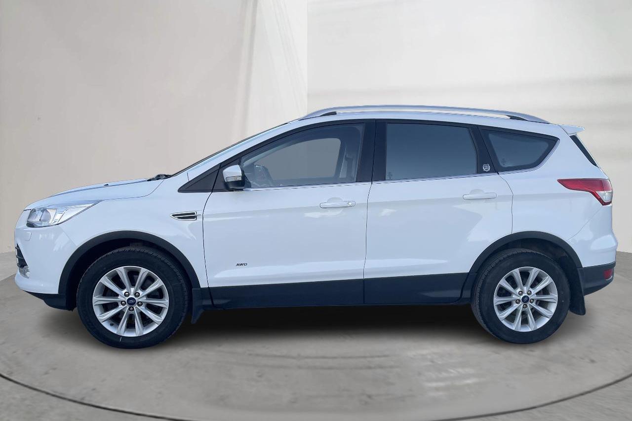 Ford Kuga 2.0 TDCi AWD (150hk) - 179 850 km - Manualna - biały - 2015