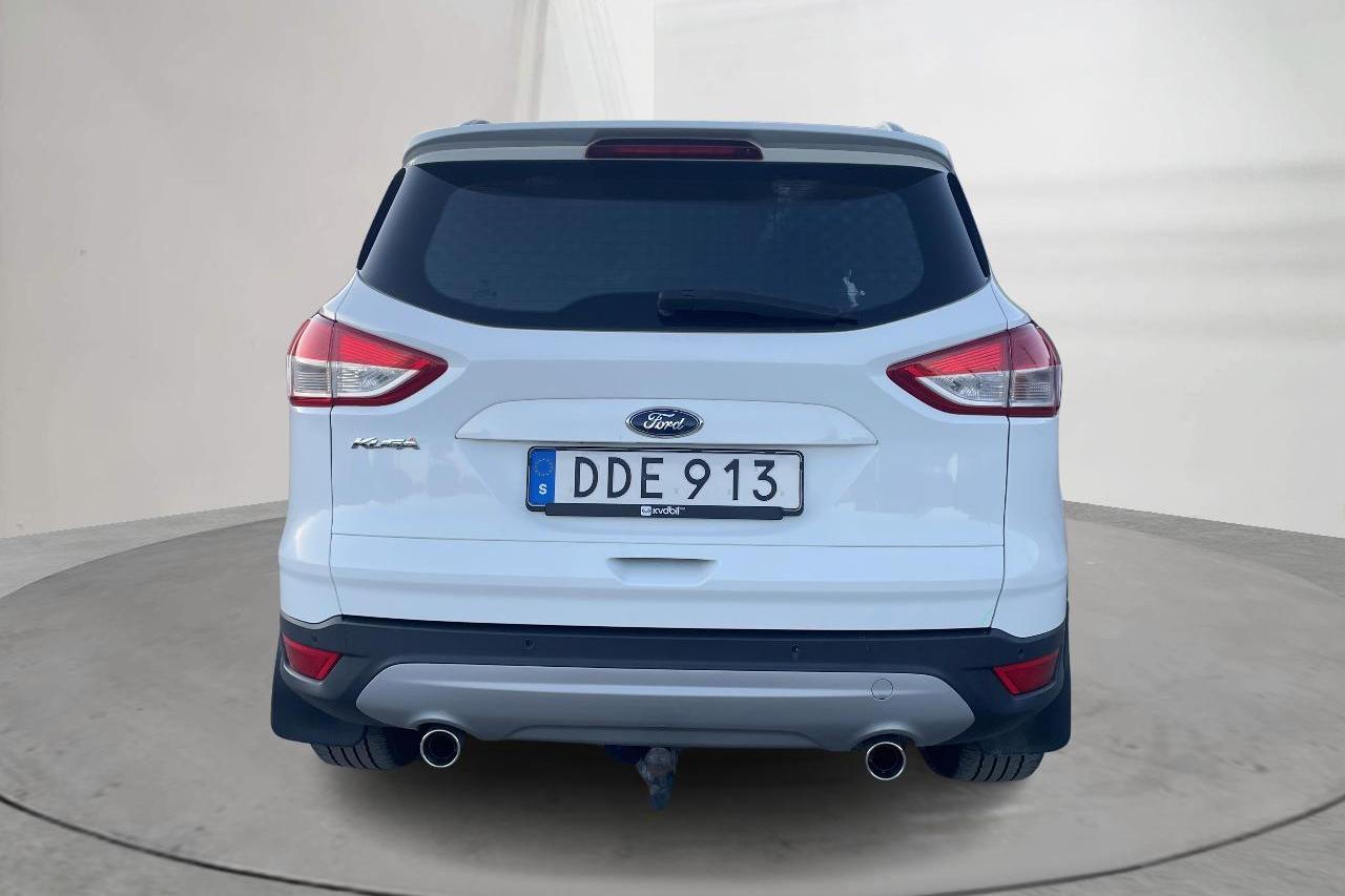 Ford Kuga 2.0 TDCi AWD (150hk) - 179 850 km - Manuaalinen - valkoinen - 2015