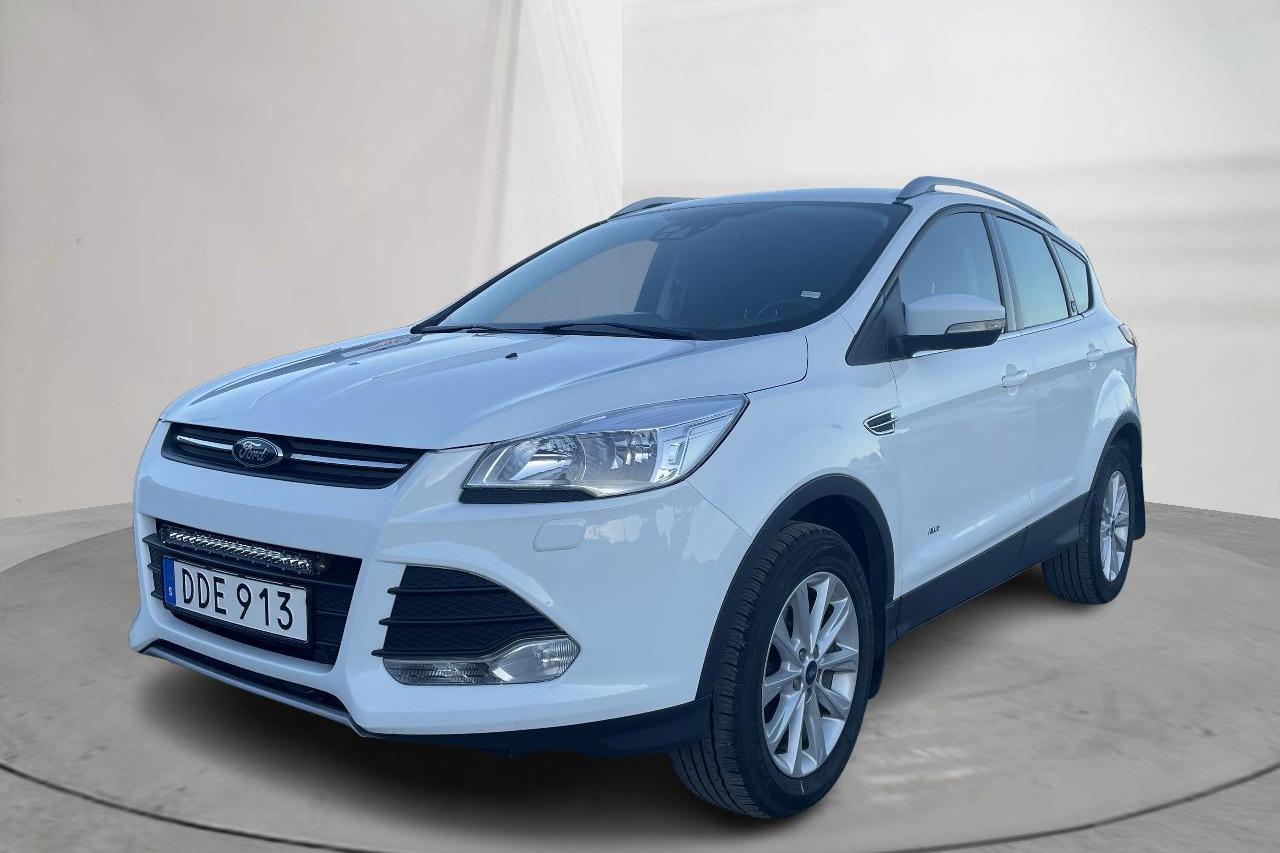 Ford Kuga 2.0 TDCi AWD (150hk) - 179 850 km - Manualna - biały - 2015