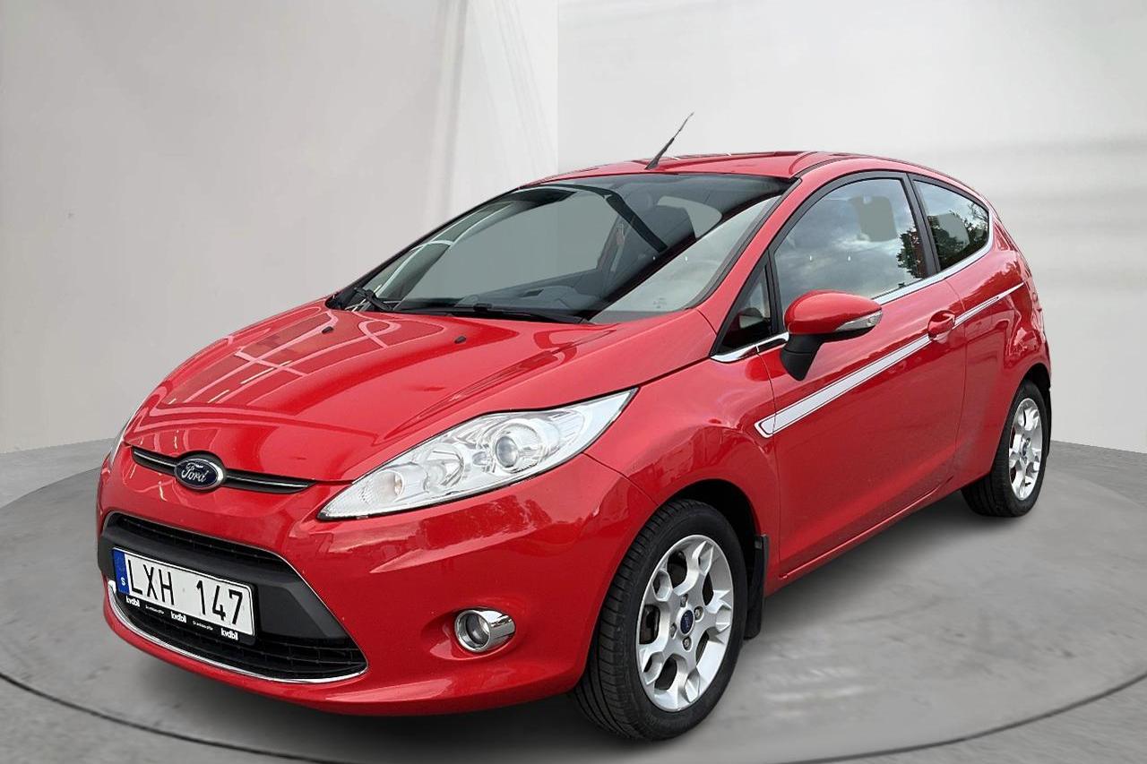 Ford Fiesta 1.25 3dr (82hk) - 100 670 km - Manualna - czerwony - 2012