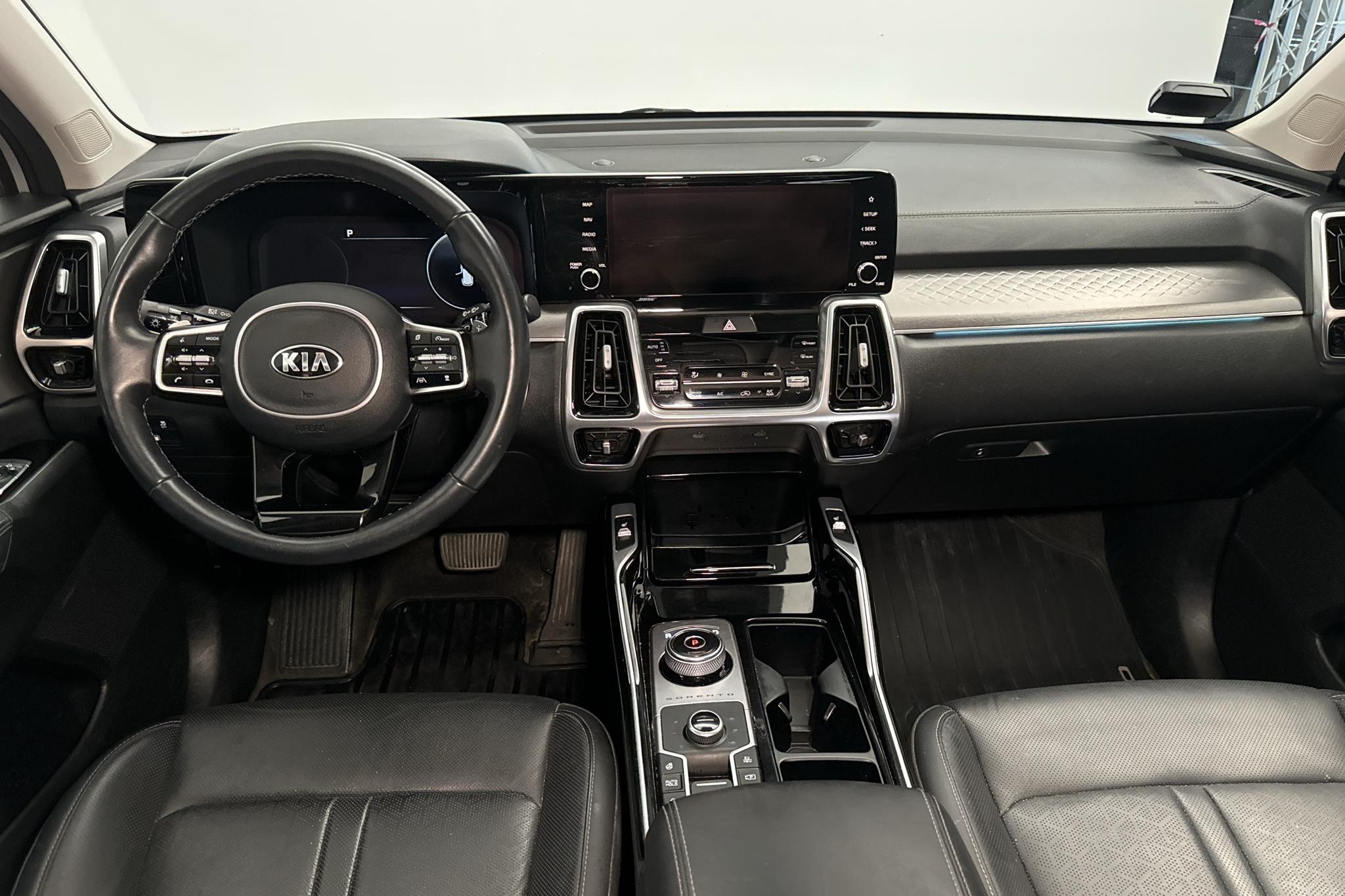 KIA Sorento 1.6 T-GDi Plug-in Hybrid AWD (265hk) - 77 960 km - Automatyczna - szary - 2021