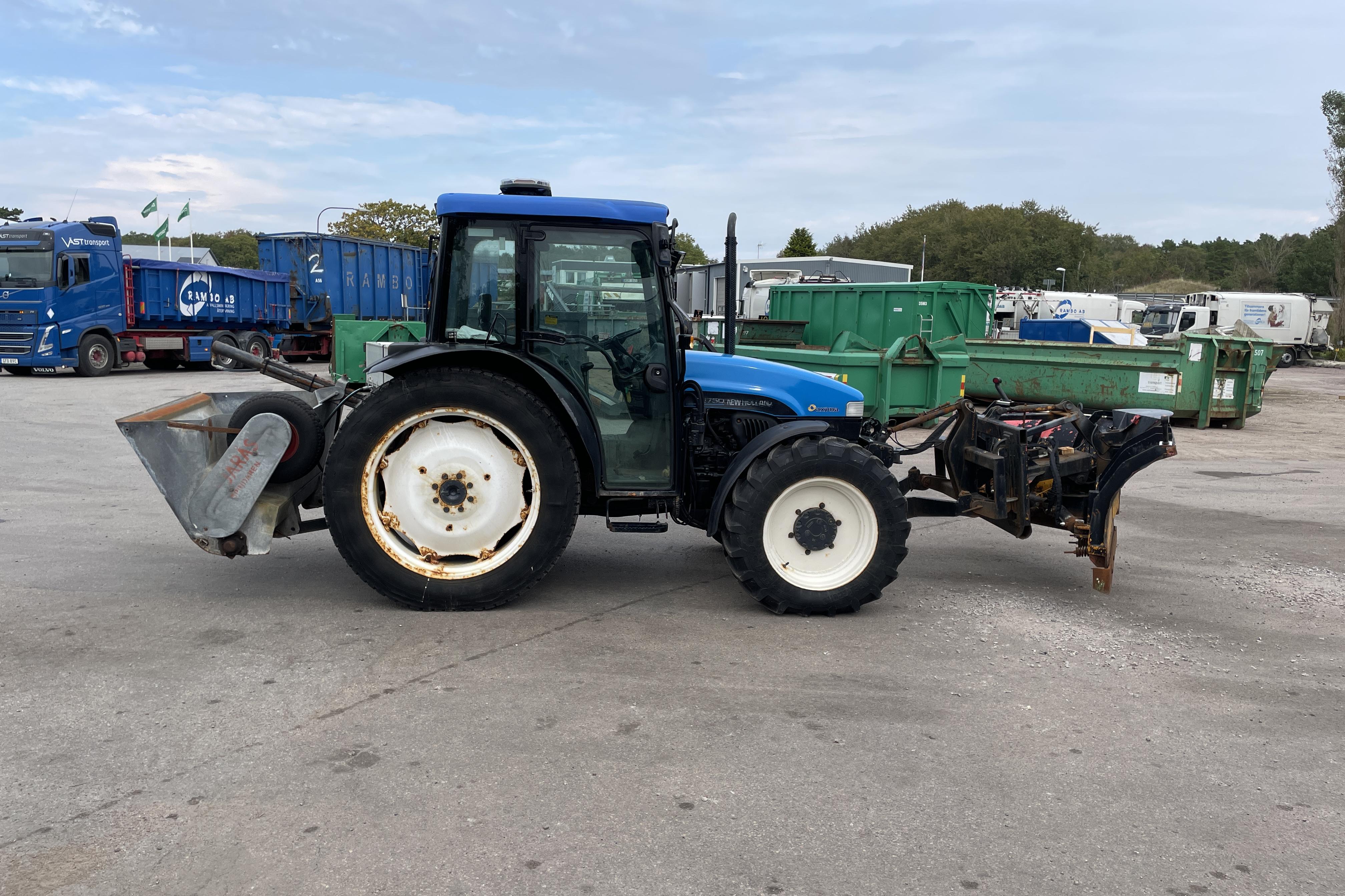 New Holland TN75D 4WD -  - Manual - blue - 2002