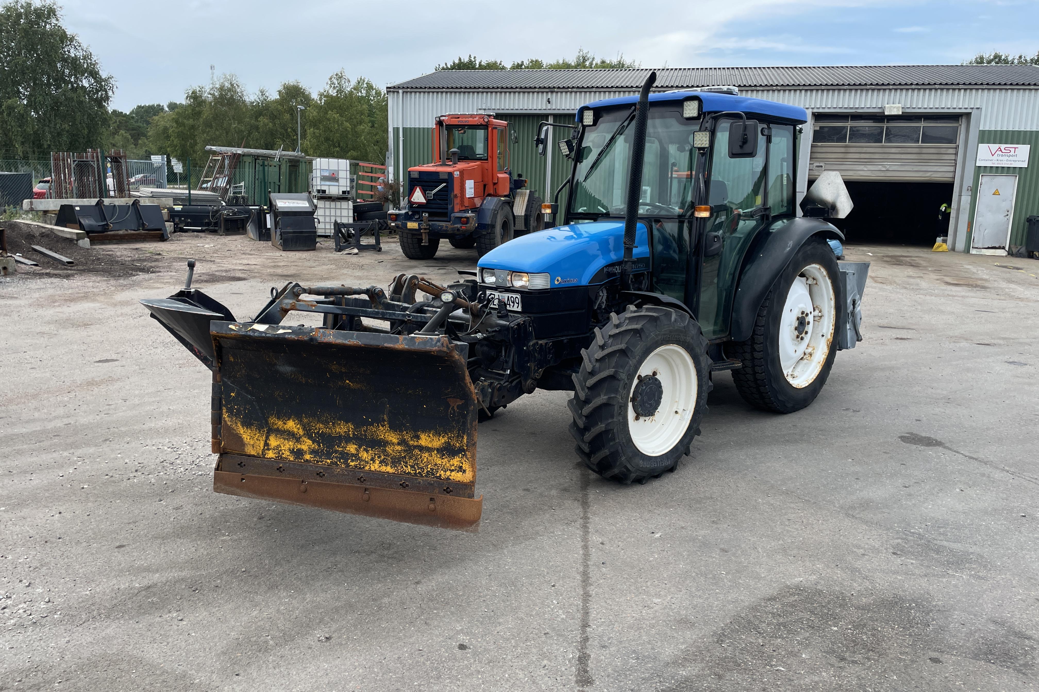 New Holland TN75D 4WD -  - Manualna - niebieski - 2002