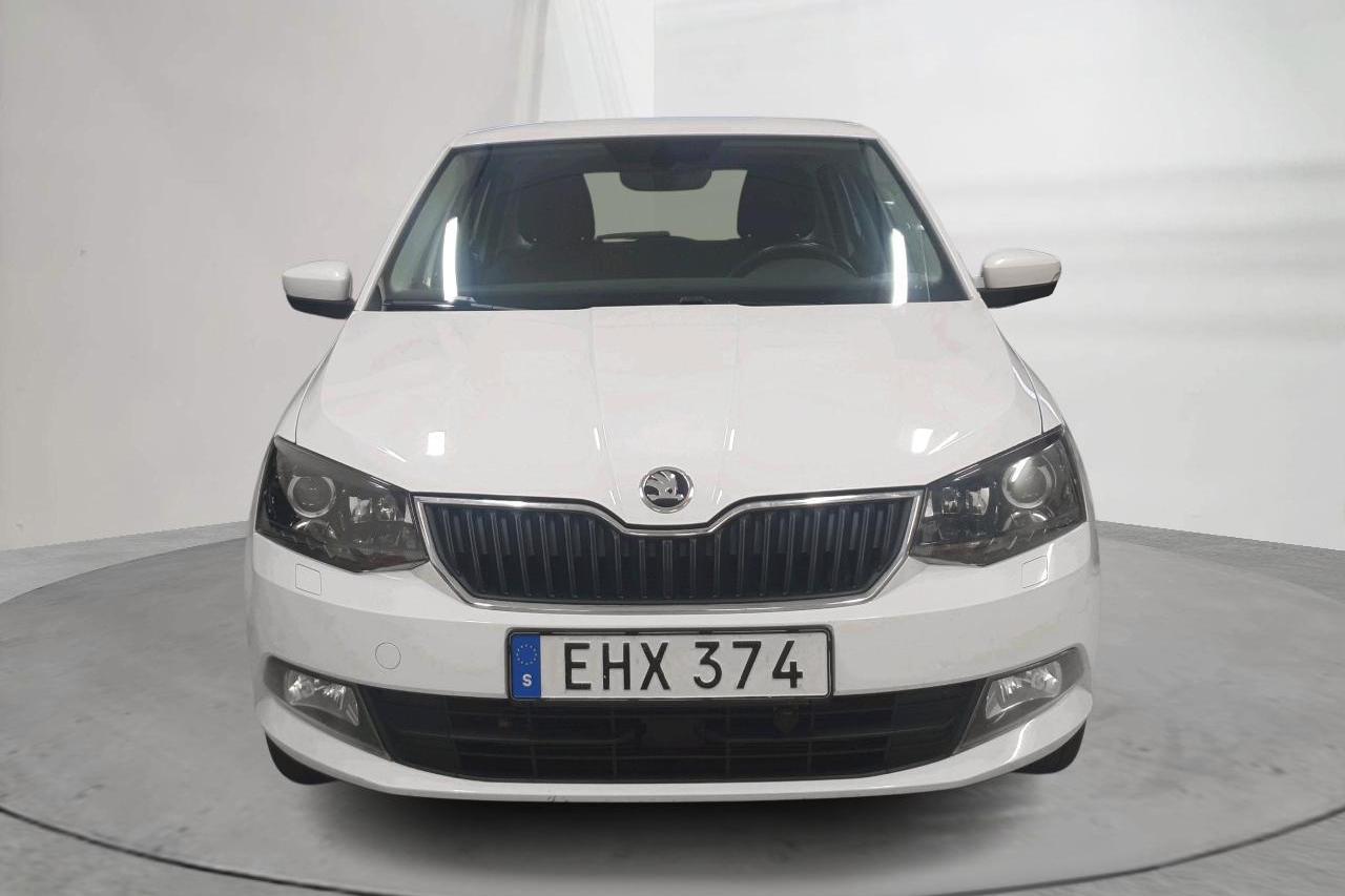 Skoda Fabia 1.2 TSI (90hk) - 74 750 km - Manualna - biały - 2017