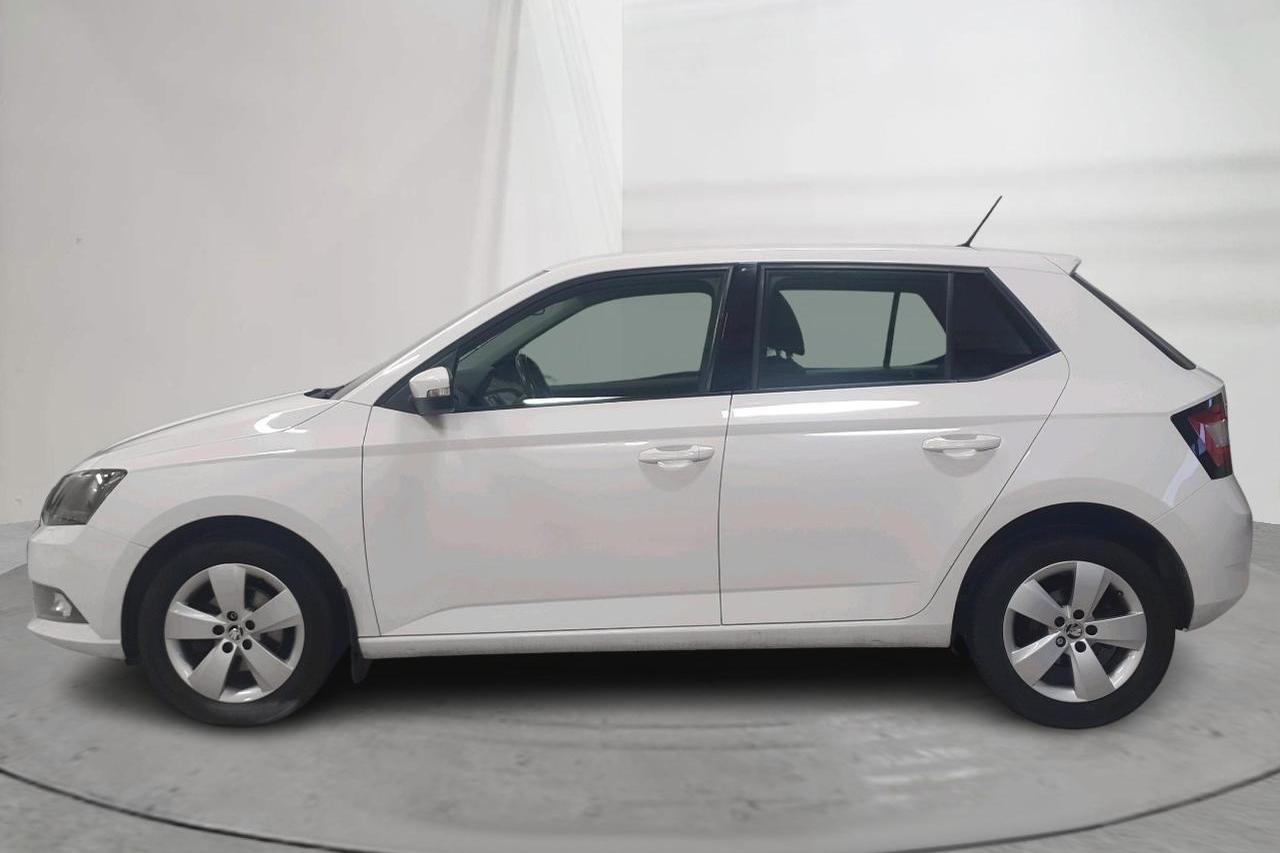 Skoda Fabia 1.2 TSI (90hk) - 74 750 km - Manualna - biały - 2017